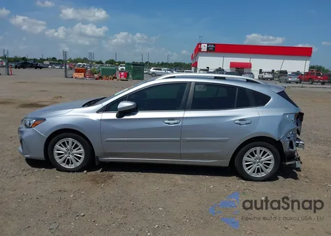 2017 Subaru Impreza 2.0I Premium из США, поврежденный, VIN 4S3GTAD66H3724604